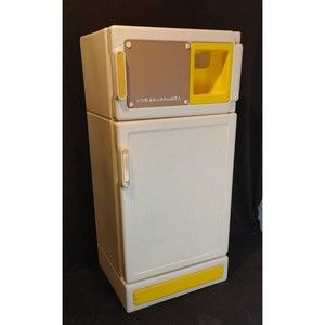Vintage Little Tikes Refrigerator Play Kitchen w/ Shelves Child Size 35"x19"x13"